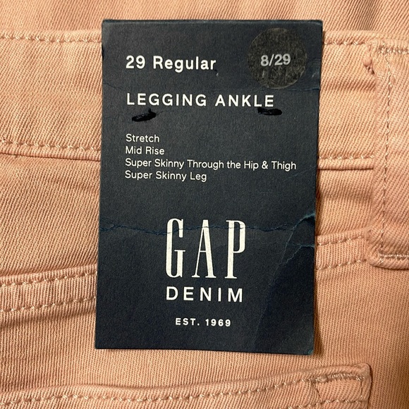GAP STRETCH LEGGING ANKLE JEANS **NWT** - Picture 11 of 12